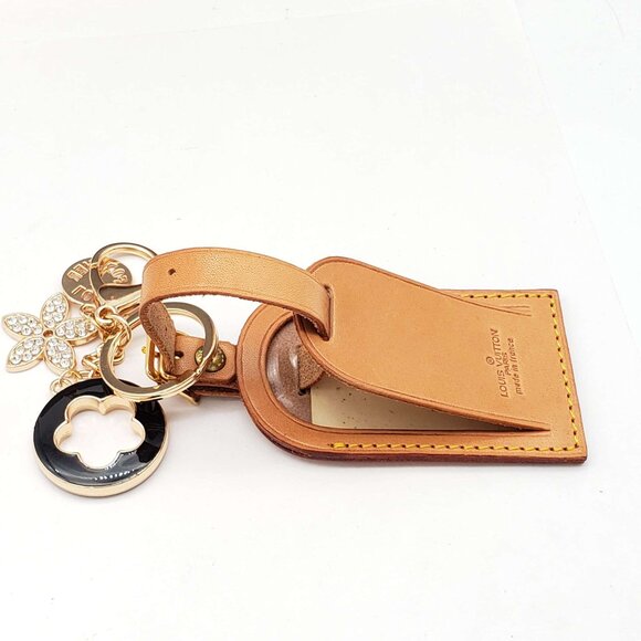 Authentic Louis Vuitton Luggage tag with Unbranded Keychain, Keycharm - Picture 7 of 8